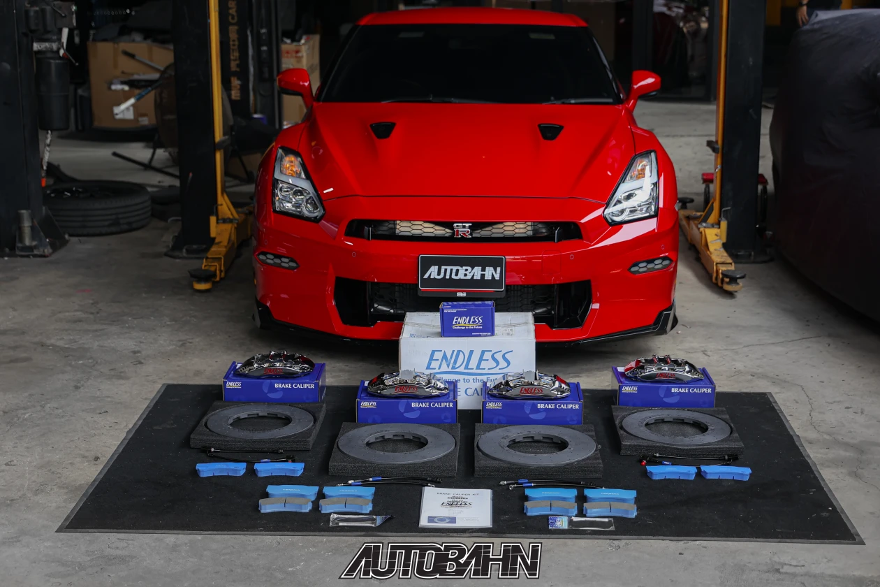 Nissan GT-R R35 x Endless Mono6 GT NewLogo (Meki) | Autobahn Thailand