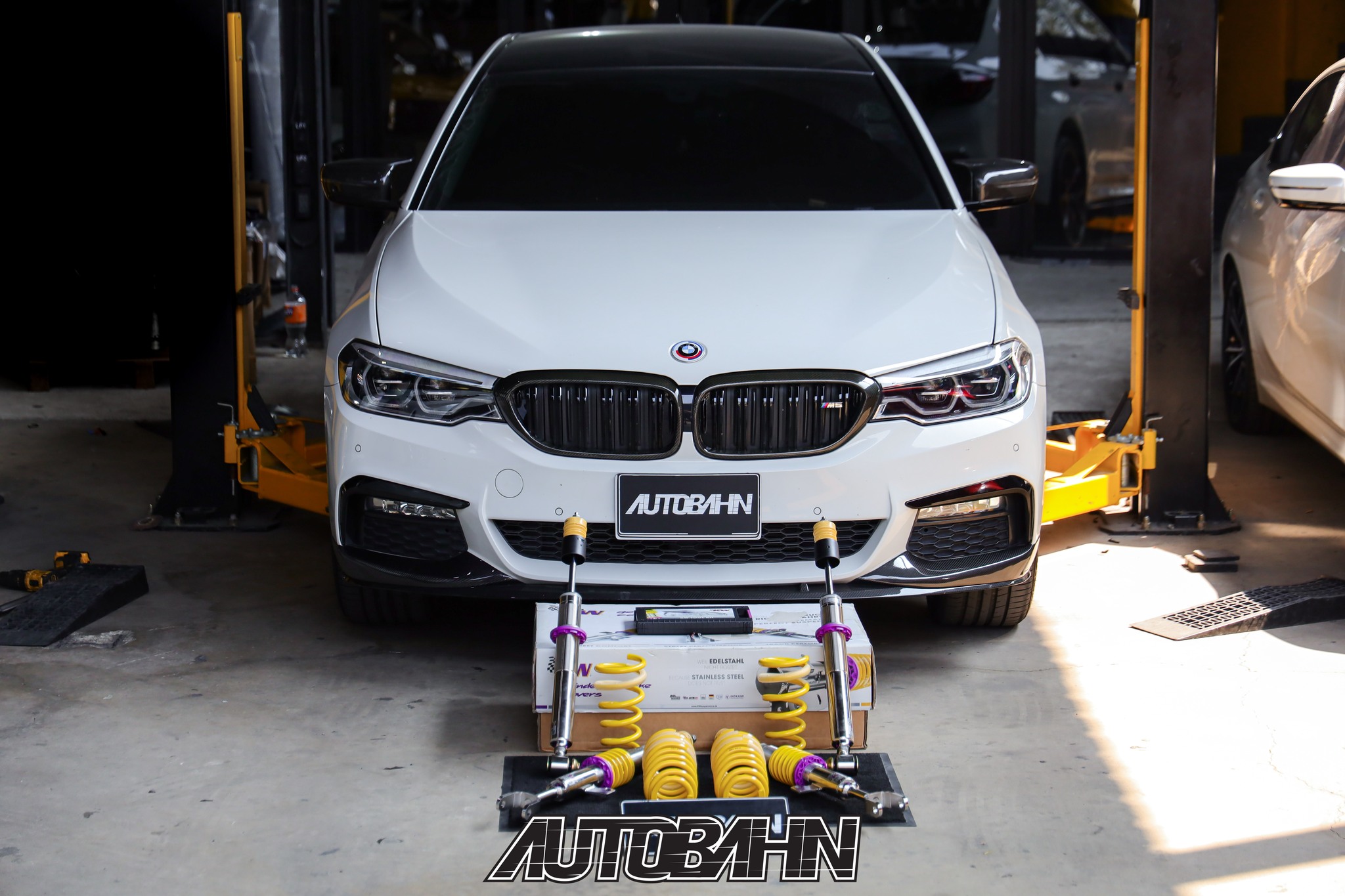 パーツ KW Bundle V3+ BMW 5er Lim. xDrive(G30) KW coilover bmw 5 series g30 sedan awd with electronic dampers