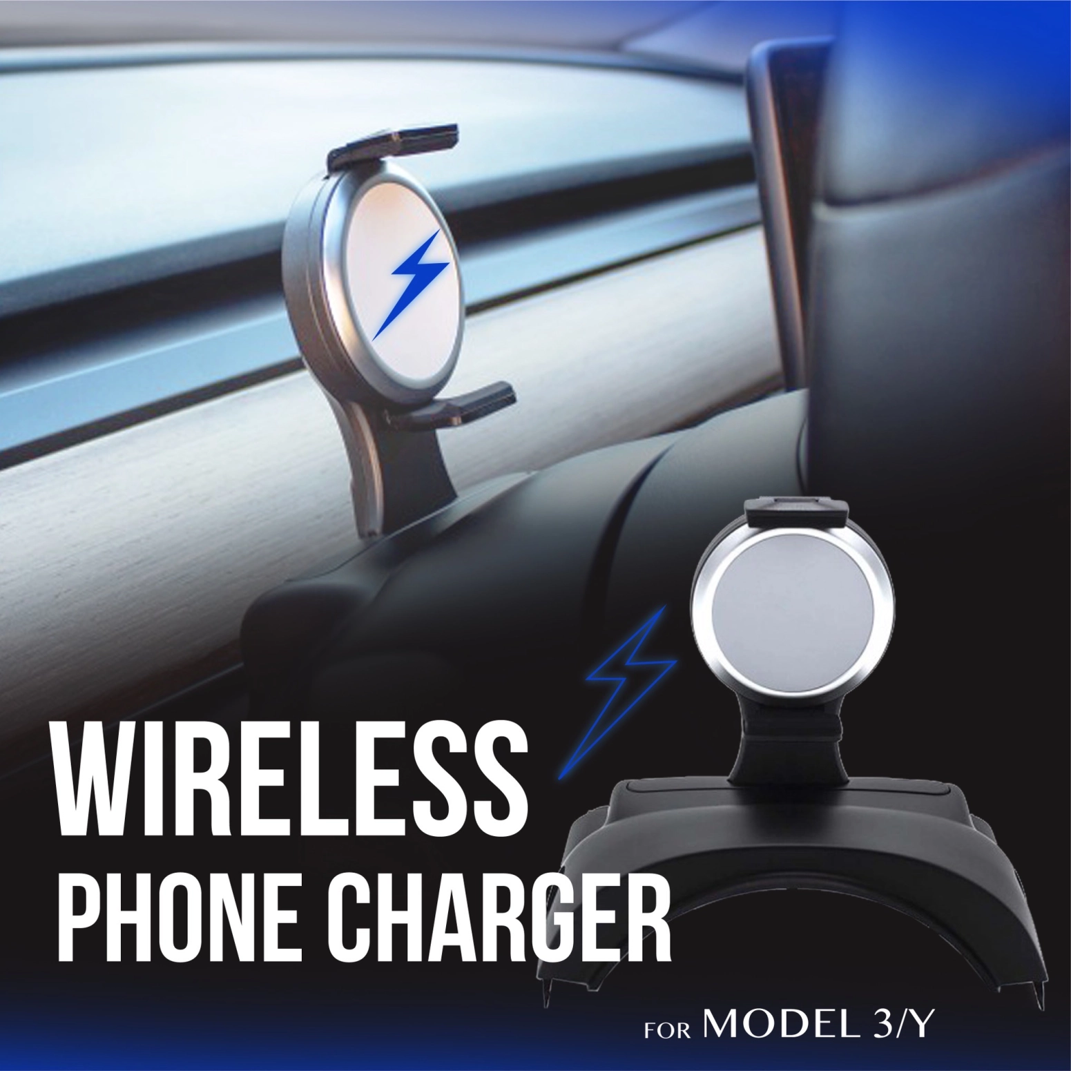 Tesla Model Y Charger Hub Tesla Model 3/Y Rear Vent Phone Charger