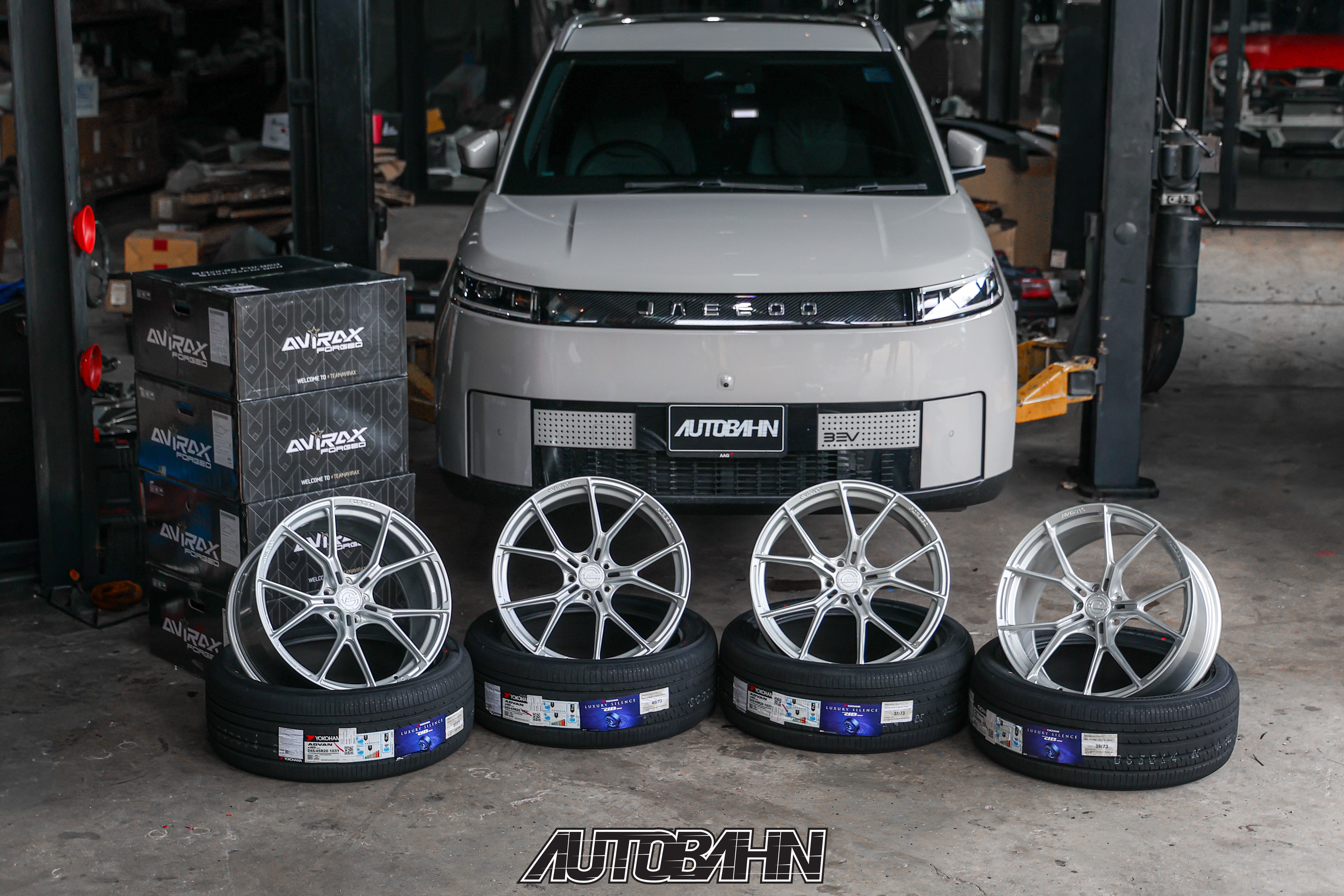 Jaecoo 5 EV x Avirax Forged QT-133LW (CANDY SILVER) | Autobahn